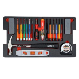 Wiha 92100 Premium Kit in Rolling Tool Box - 194-Piece