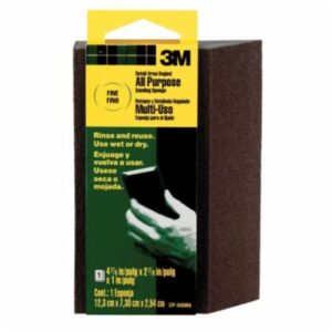 3M 7100110752 CP-040NA 2-7/8" x 4-7/8" All-Purpose Fine Angled Sanding Sponge