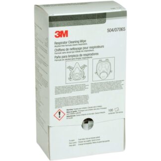 3M 7100205635 504 Alcohol-Free Respirator Cleaning Wipes 100-Pack