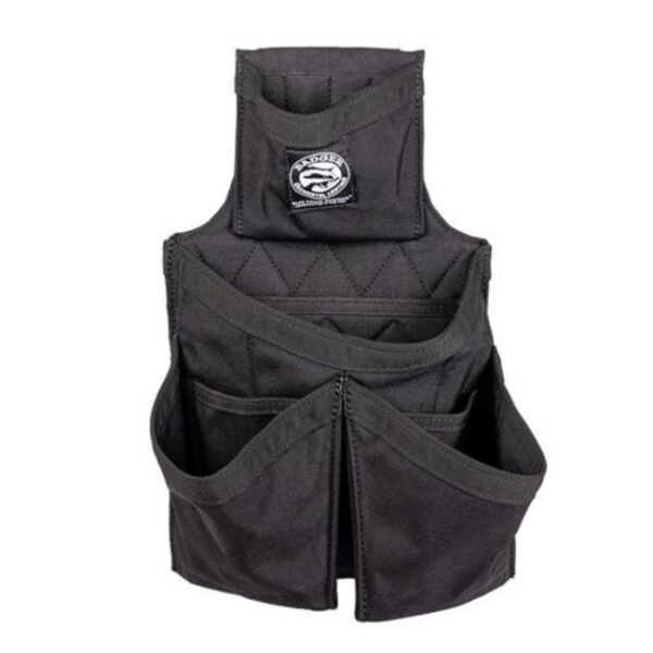 Badger 441030 Black Carpenter Fastener Side by Side Bag