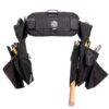 Badger 461130 Solid Black Standard Carpenter's Tool Belt