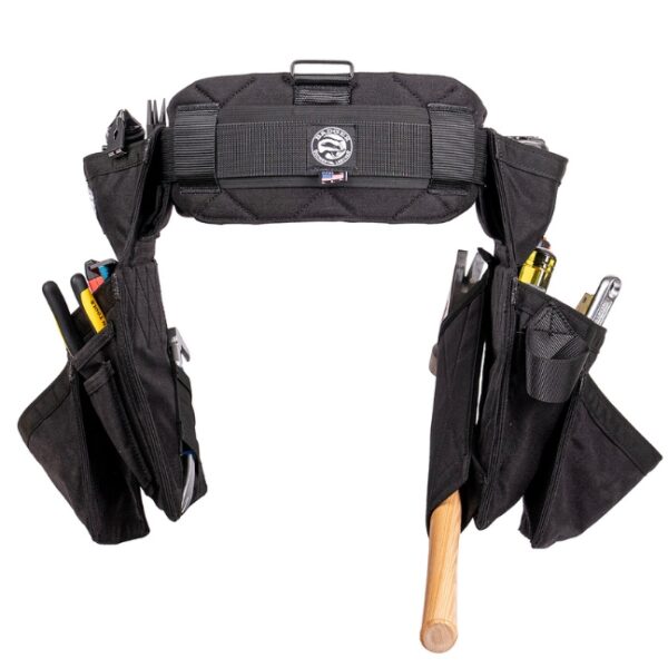 Badger 461130 Solid Black Standard Carpenter's Tool Belt