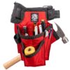 Badger 462156 Red Trimmer Solid Tool Belt Set