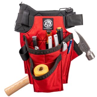 Badger 462156 Red Trimmer Solid Tool Belt Set
