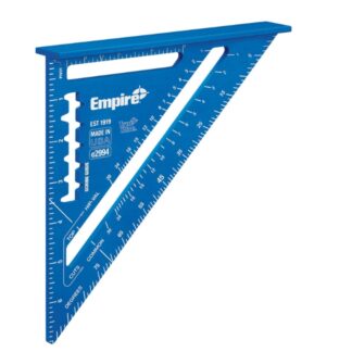 Empire E2994 TRUE BLUE 7" Laser Etched Rafter Square