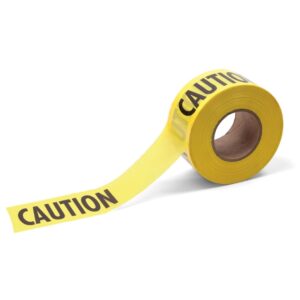 Hjukstrom 17779-CB 3" x 1000ft Caution Tape