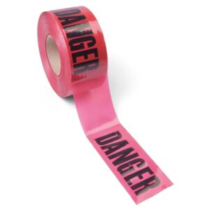 Hjukstrom 17779-DB 3" x 1000ft Danger Tape