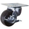 Hjukstrom SYFB-30125 3" Swivel Caster with Brake