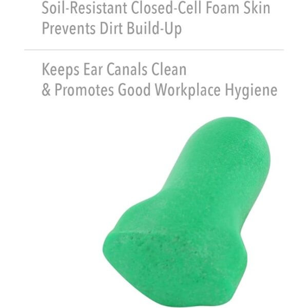 Honeywell LPF-1 MAX LITE Low-Pressure Disposable Foam Earplugs 200 Pairs/Box