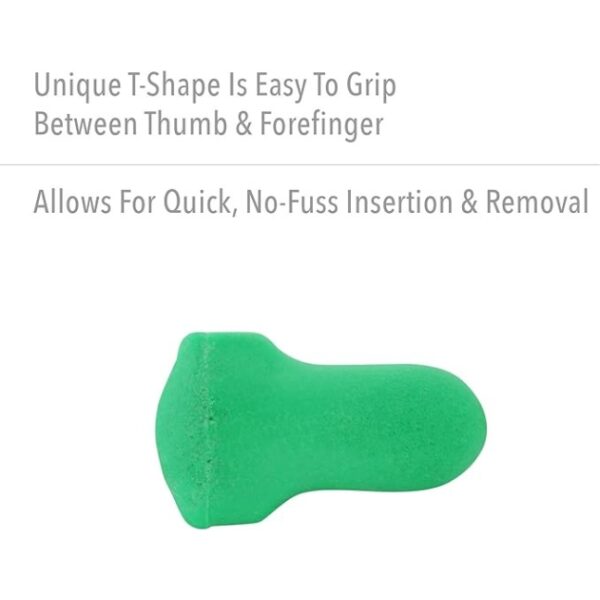 Honeywell LPF-1 MAX LITE Low-Pressure Disposable Foam Earplugs 200 Pairs/Box