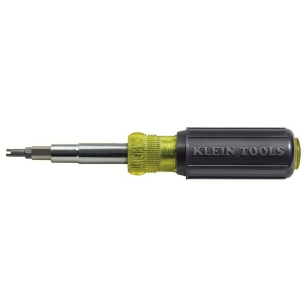 Klein 32527 11-in-1 PH, SL, SQ, SCHRADER Multi-Bit Screwdriver / Nut Driver