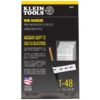 Klein 56250 Wire Marker Book, 1-48