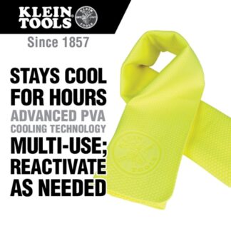 Klein 60090 Hi-Viz Cooling Towel 2-Pack (1)