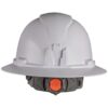 Klein 60400 Non-Vented Class-E Type 1 Full Brim-Style Hard Hat - White