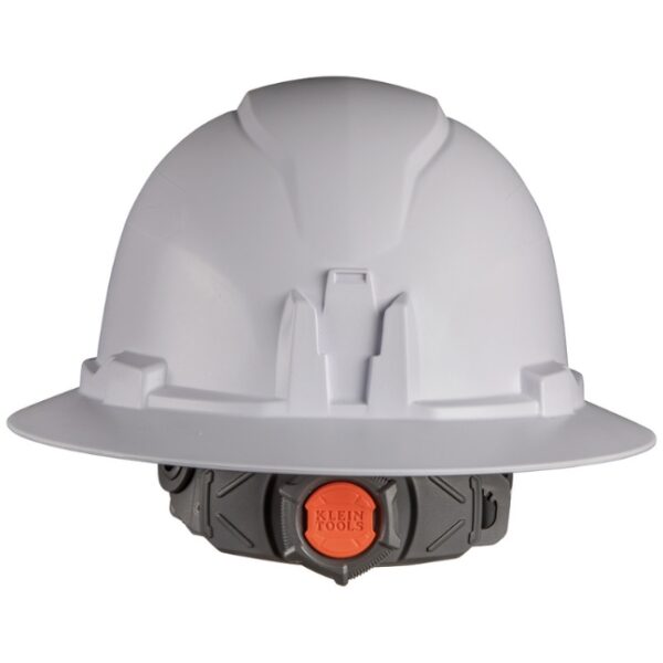 Klein 60400 Non-Vented Class-E Type 1 Full Brim-Style Hard Hat - White