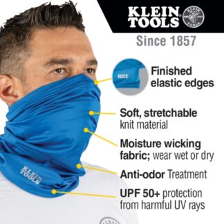 Klein 60439 Blue Neck and Face Cooling Band (1)