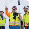 Klein 60447 KONSTRUCT Class-G Type 1 Full Brim-Style Hard Hat with Rechargeable Headlamp