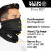 Klein 60466 Black Neck and Face Warming Half-Band