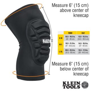 Klein 60492 Lightweight Knee Pad Sleeves - MediumLarge (2)