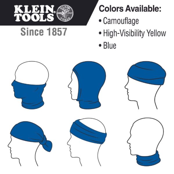 Klein 60493 Camouflage Neck and Face Cooling Band