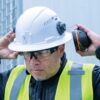 Klein 60502 Full Brim Style Hard Hat Earmuffs