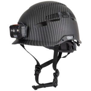 Klein 60517 KARBN Vented Class-C Premium Hard Hat with Headlamp