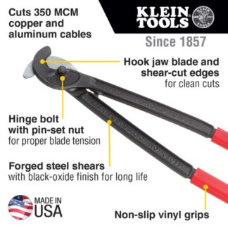 Klein 63035 16-34 Utility Cable Cutter (1)