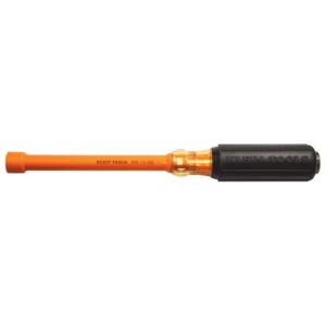 Klein 646-1/2-INS 1/2" x 6" Shaft Insulated Nut Driver