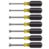 Klein 65160 3" Shaft Metric Nut Driver Set 7-Piece
