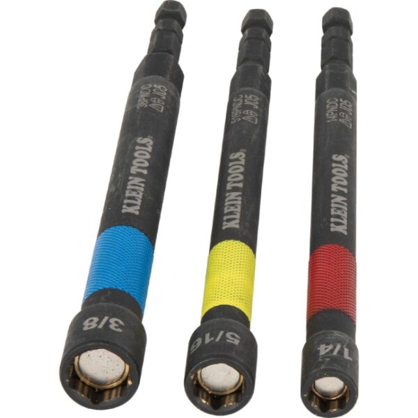 Klein 65411PK3 Magnetic Power Nut Setter 3-Piece Set