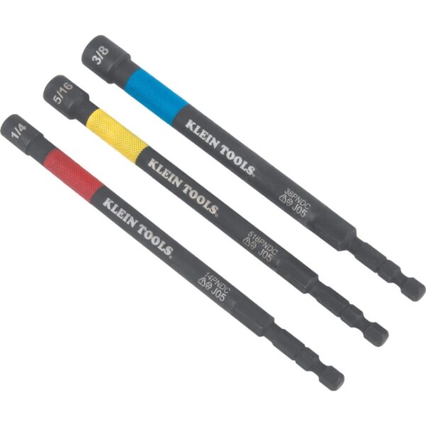 Klein 65411PK3 Magnetic Power Nut Setter 3-Piece Set