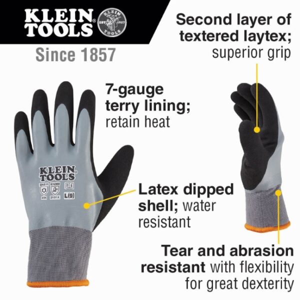 Klein Thermal Dipped Gloves