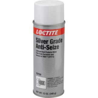 Loctite 135541 8150 High-Pressure High-Temperature Anti-Seize Lubricant, 12 oz Aerosol Can- Silver