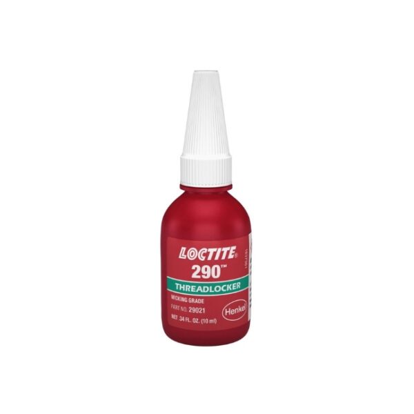Loctite 29021 290 THREADLOCKER Medium/High Strength Metal Adhesive 10ml Bottle - Green