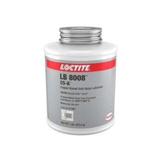 Loctite 51007 LB 8008 C5-A Copper Anti-Seize Lubricant 1 lb Brush Top Can