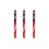 Milwaukee 48-00-6353 TORCH 12" x 10TPI SAWZALL Blade with NITRUS CARBIDE Teeth for Medium Metal 3-Pack