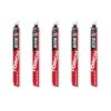 Milwaukee 48-00-6552 TORCH 9" x 10TPI SAWZALL Blade with NITRUS CARBIDE Teeth for Medium Metal 5-Pack