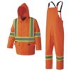 Pioneer Hi-Viz 210D Oxford Polyester/PVC Waterproof Suit