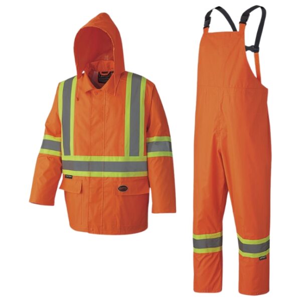 Pioneer Hi-Viz 210D Oxford Polyester/PVC Waterproof Suit