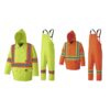 Pioneer Hi-Viz 210D Oxford Polyester/PVC Waterproof Suit