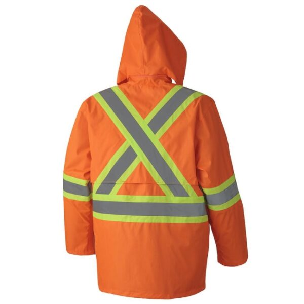 Pioneer Hi-Viz 210D Oxford Polyester/PVC Waterproof Suit