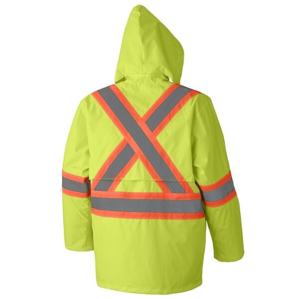 Pioneer Hi-Viz 210D Oxford Polyester/PVC Waterproof Suit