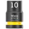 Wera 005501 8790 B IMPAKTOR 38 Drive x 10.0 mm 6-Point Metric Impact Socket Wera 005501 8790 B IMPAKTOR 3/8" Drive x 10.0 mm 6-Point Metric Impact Socket