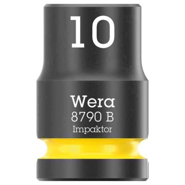 Wera 005501 8790 B IMPAKTOR  3/8" Drive x 10.0 mm 6-Point Metric Impact Socket  