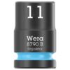 Wera 005502 8790 B IMPAKTOR 38 Drive x 11.0 mm 6-Point Metric Impact Socket Wera 005502 8790 B IMPAKTOR 3/8" Drive x 11.0 mm 6-Point Metric Impact Socket