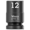 Wera 005503 8790 B IMPAKTOR 38 Drive x 12.0 mm 6-Point Metric Impact Socket Wera 005503 8790 B IMPAKTOR 3/8" Drive x 12.0 mm 6-Point Metric Impact Socket