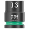 Wera 005504 8790 B IMPAKTOR 38 Drive x 13.0 mm 6-Point Metric Impact Socket Wera 005504 8790 B IMPAKTOR 3/8" Drive x 13.0 mm 6-Point Metric Impact Socket