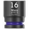 Wera 005507 8790 B IMPAKTOR 38 Drive x 16.0 mm 6-Point Metric Impact Socket Wera 005507 8790 B IMPAKTOR 3/8" Drive x 16.0 mm 6-Point Metric Impact Socket