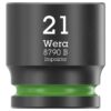 Wera 005511 8790 B IMPAKTOR 38 Drive x 21.0 mm 6-Point Metric Impact Socket Wera 005511 8790 B IMPAKTOR 3/8" Drive x 21.0 mm 6-Point Metric Impact Socket