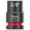 Wera 005516 8790 B IMPAKTOR 38 Drive x 38 6-Point SAE Impact Socket Wera 005516 8790 B IMPAKTOR 3/8" Drive x 3/8" 6-Point SAE Impact Socket